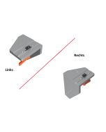 Lignatool hoekaanslag links of rechts, voor lijmklem klemming