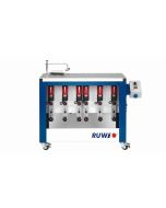 RUWI Type L basis 6 Onderfreesmachine met 6 aandrijving, tafel 1070 x 500 met transportwielen