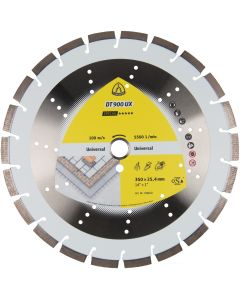 Klingspor - DT 900 UX Special - Grote diamantschijven - 500 x 25.4mm - Matrix segment